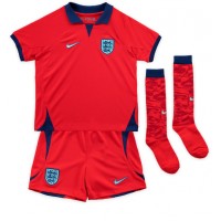 England Mason Mount #19 Udebanesæt Børn VM 2022 Kortærmet (+ Korte bukser)